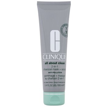 All About Clean 2-in-1 Charcoal Mask + Scrub - Detoxikační maska a peeling